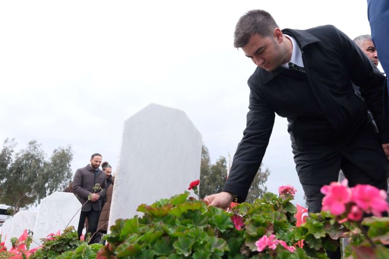 BAŞKAN MANDALİNCİ, BÜYÜK FELAKETİN 2.YILINDA HATAY'DA
