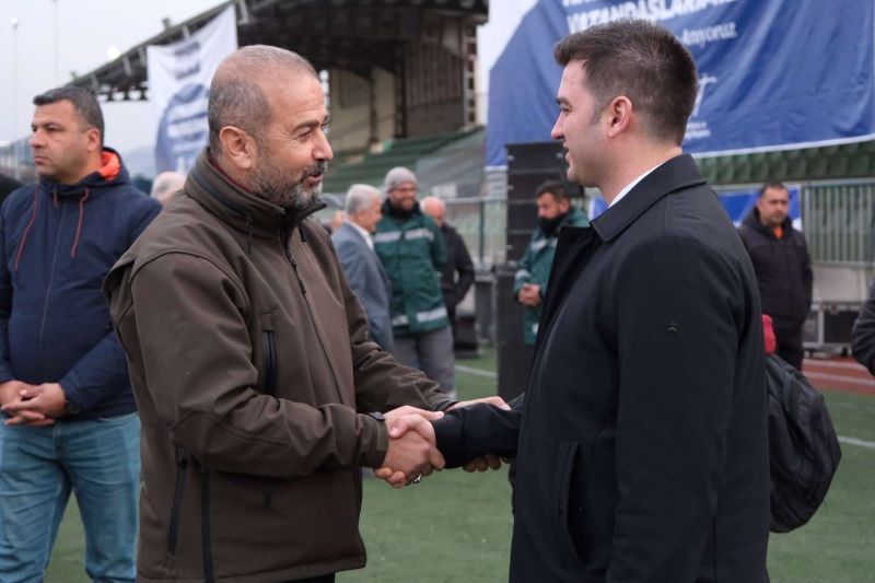 BAŞKAN MANDALİNCİ, BÜYÜK FELAKETİN 2.YILINDA HATAY'DA