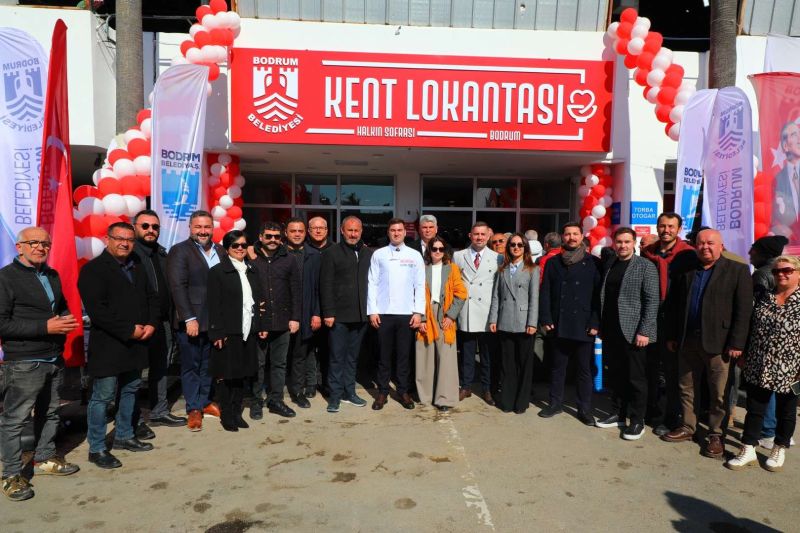 BODRUM BELEDİYESİ KENT LOKANTASI AÇILDI