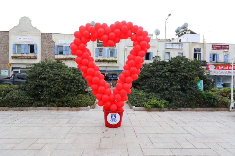 BELEDİYEDEN 14 ŞUBAT’A ÖZEL ALAN