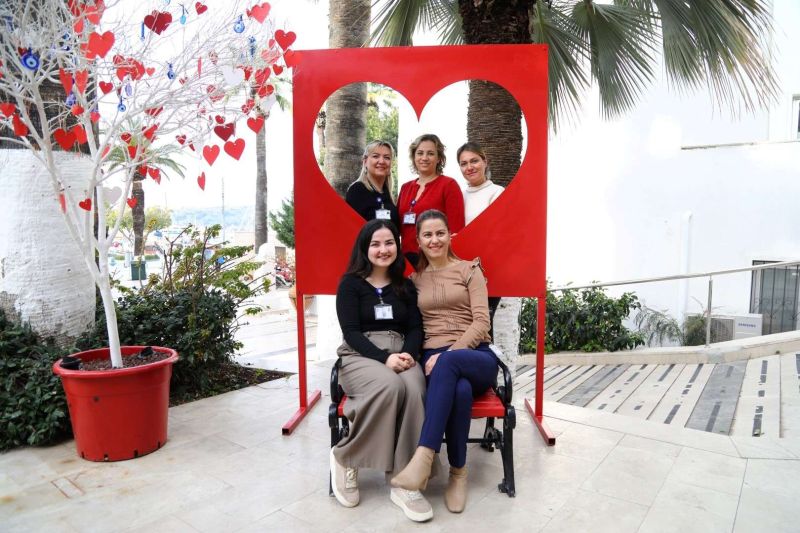 BELEDİYEDEN 14 ŞUBAT’A ÖZEL ALAN