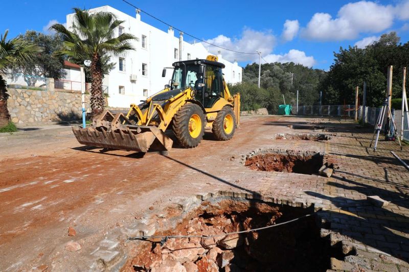 KIZILAĞAÇ PAZAR YERİ ÇALIŞMASININ İLK ETABI TAMAMLANDI