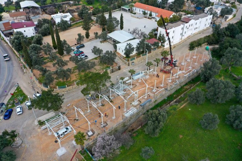 KIZILAĞAÇ PAZAR YERİ ÇALIŞMASININ İLK ETABI TAMAMLANDI