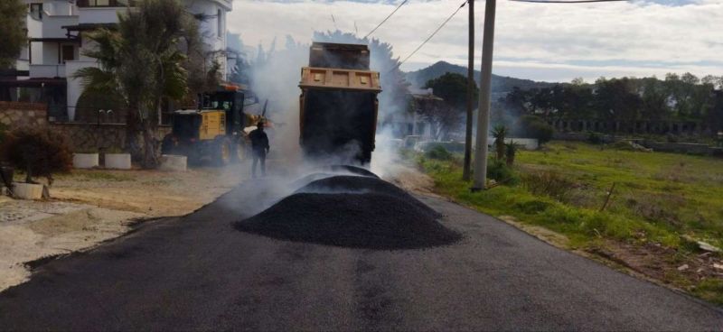 ASFALT ÇALIŞMALARI DEVAM EDİYOR