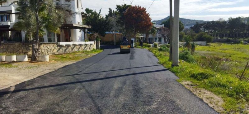 ASFALT ÇALIŞMALARI DEVAM EDİYOR