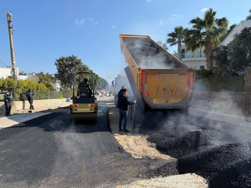 ASFALT ÇALIŞMALARI DEVAM EDİYOR