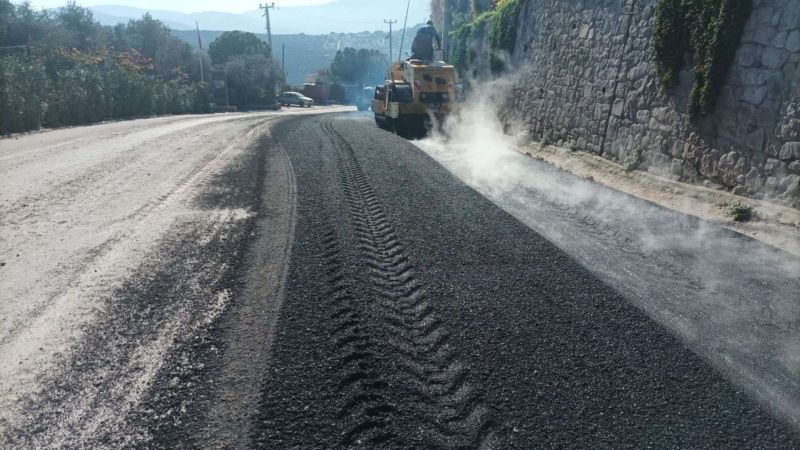 ASFALT ÇALIŞMALARI DEVAM EDİYOR