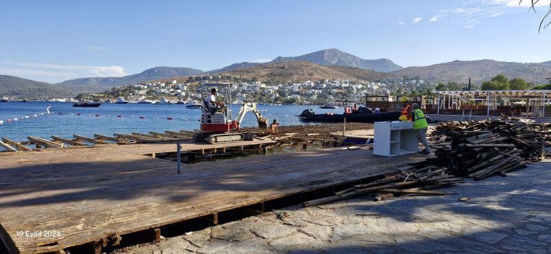 BODRUM’DA KAÇAK YAPILAŞMA MÜCADELESİ