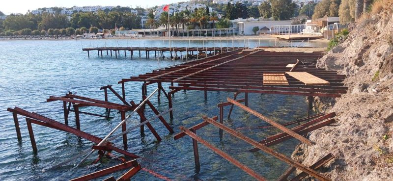 BODRUM’DA KAÇAK YAPILAŞMA MÜCADELESİ