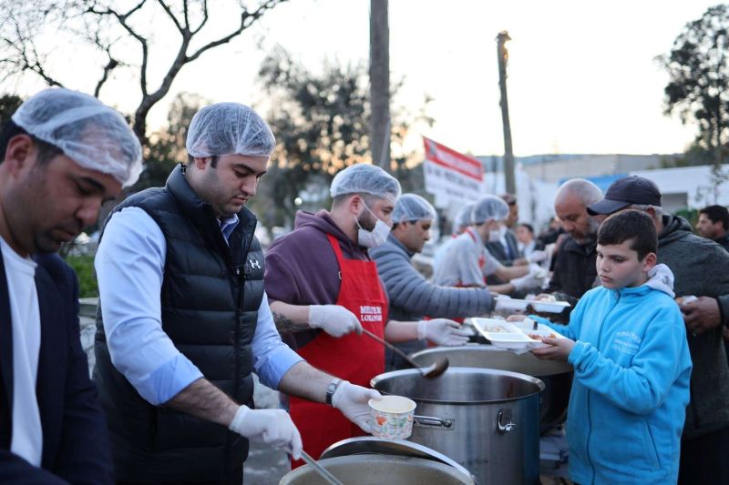 BELEDİYENİN  İFTAR PROGRAMLARI TÜRKBÜKÜ’NDE BAŞLADI