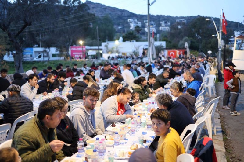 BELEDİYENİN  İFTAR PROGRAMLARI TÜRKBÜKÜ’NDE BAŞLADI
