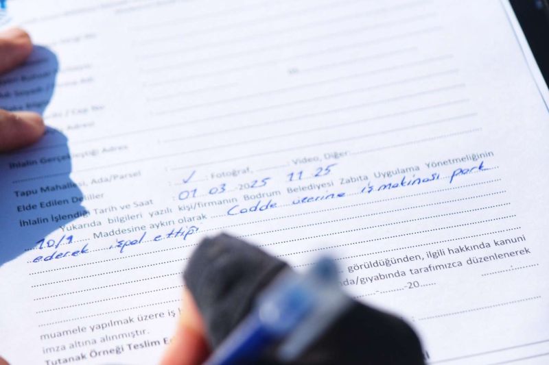 BELEDİYEDEN KAMUSAL ALAN İŞGALİNE MÜDAHALE