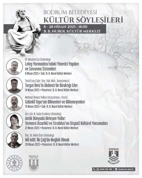 BELEDİYENİN KÜLTÜR SÖYLEŞİLERİ BAŞLADI