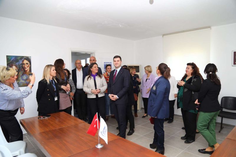BODRUM’UN İLK KADIN YAŞAM MERKEZİ AÇILDI