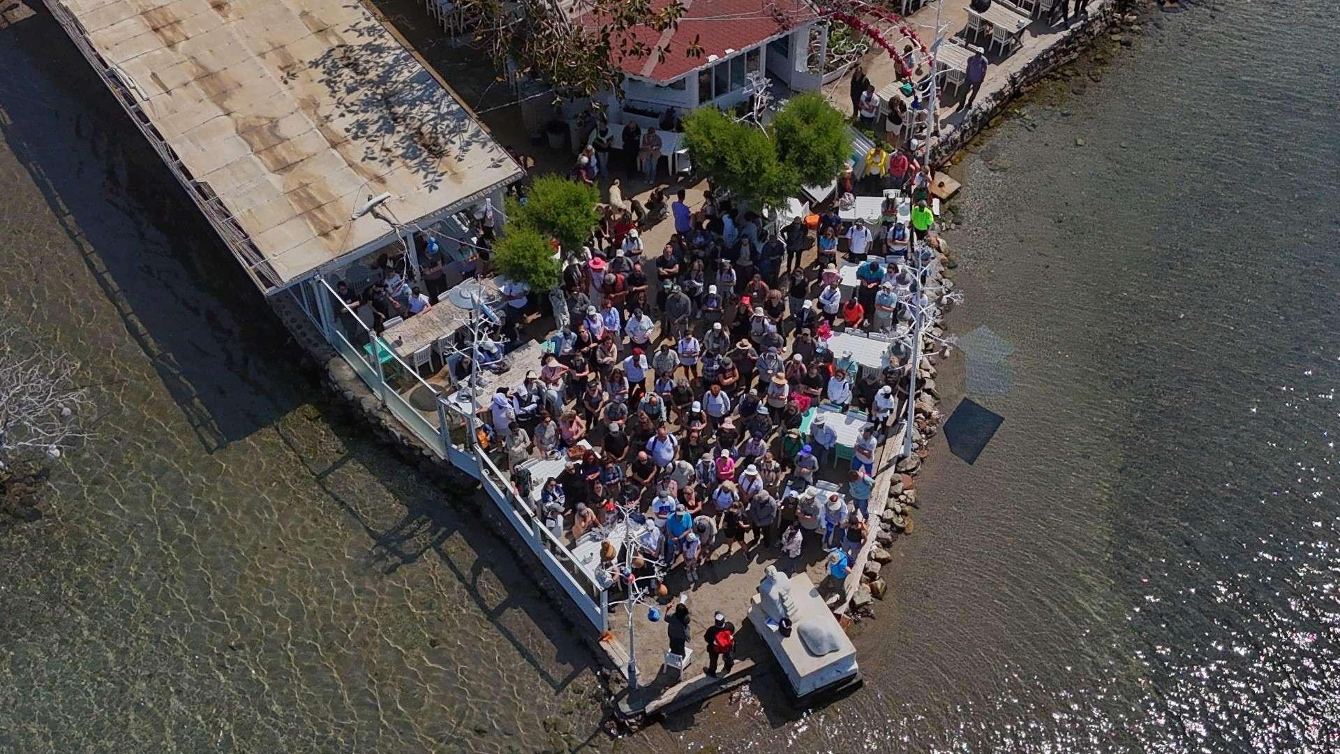 KÜLTÜR VE DOĞA YÜRÜYÜŞLERİMİZİN MYNDOS ANTİK KENTİ ETABI YAPILDI