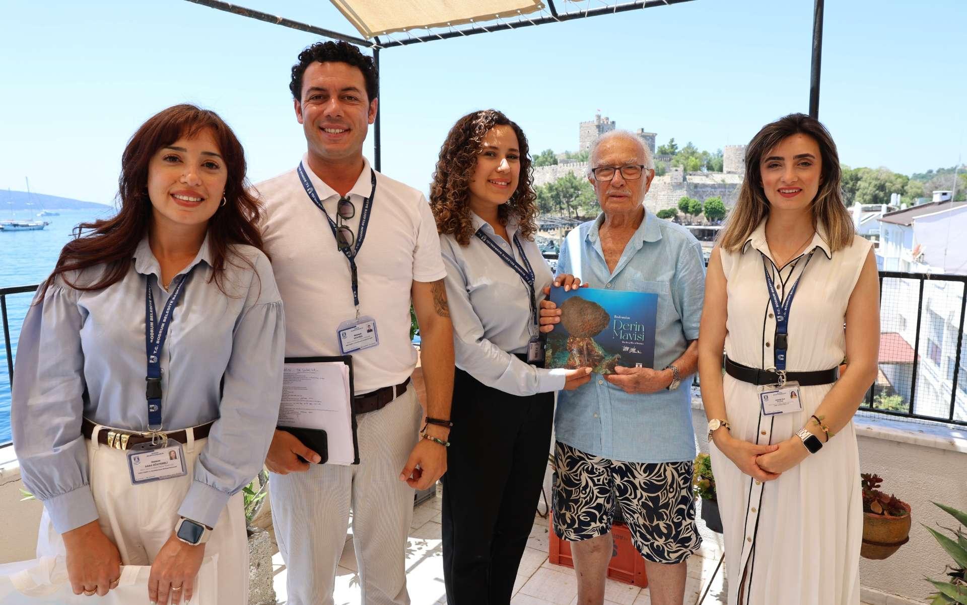 1 TEMMUZ KABOTAJ BAYRAMI VESİLESİ İLE DEĞERLİ ESKİ SÜNGERCİLERİMİZ ZİYARET EDİLDİ