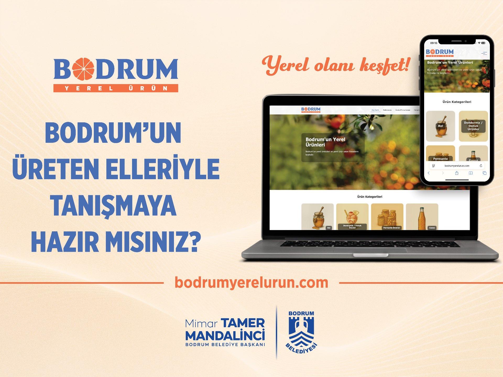 BODRUM YEREL ÜRÜN PLATFORMU YAYINDA