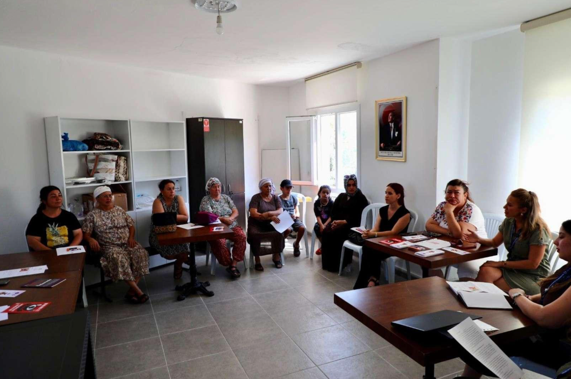 KADINLARA YÖNELİK DESTEK PROGRAMLARI BAŞLATTIK