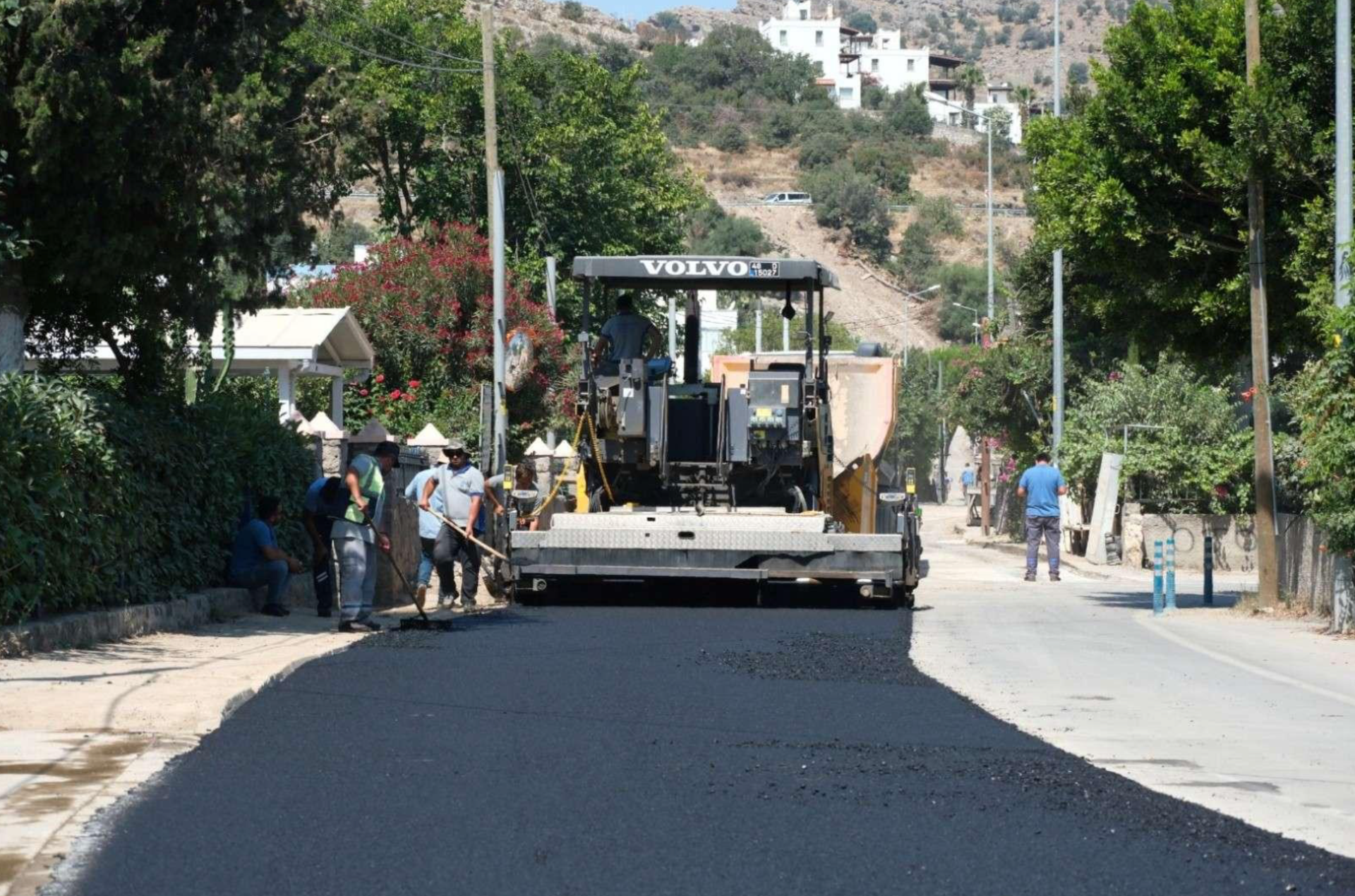ASFALT ÇALIŞMALARIMIZI GERÇEKLEŞTİRDİK