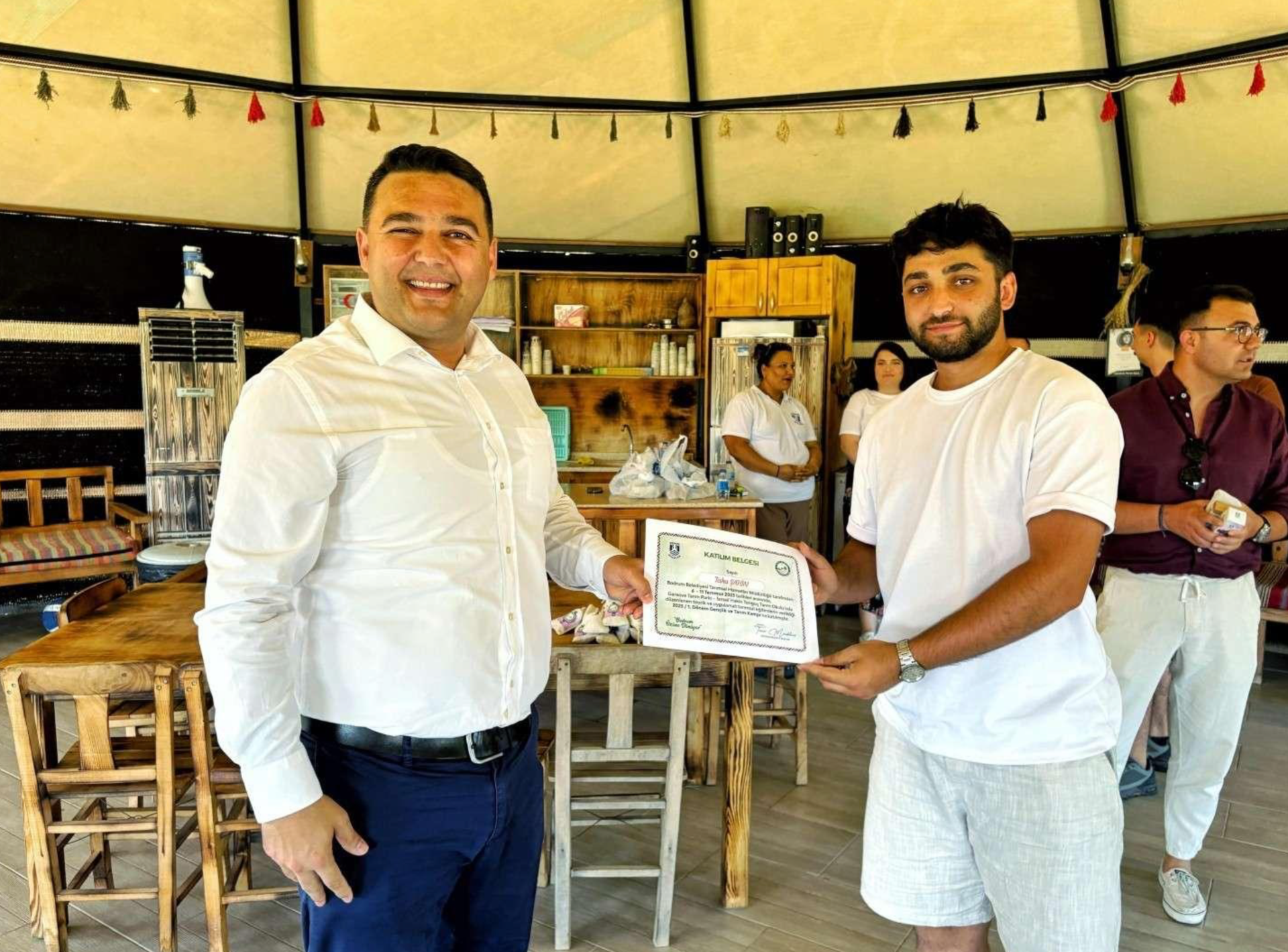 GENÇLİK VE TARIM KAMPI’NIN BİRİNCİ DÖNEMİ TAMAMLANDI