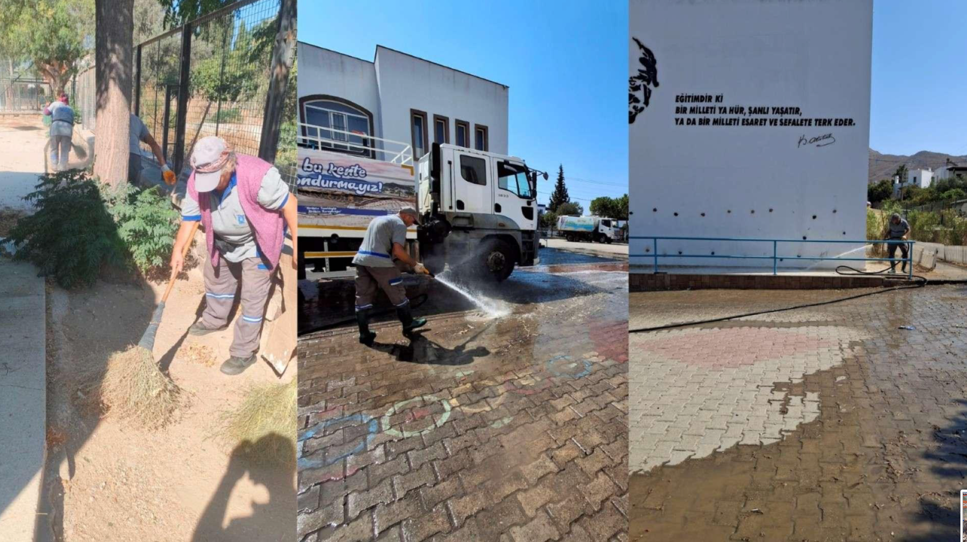 OKULLARA DESTEK VERMEYE DEVAM EDİYORUZ