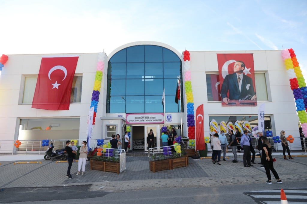 BODRUM BELEDİYESİ OKUL ÖNCESİ ETKİNLİK MERKEZİMİZİ AÇTIK