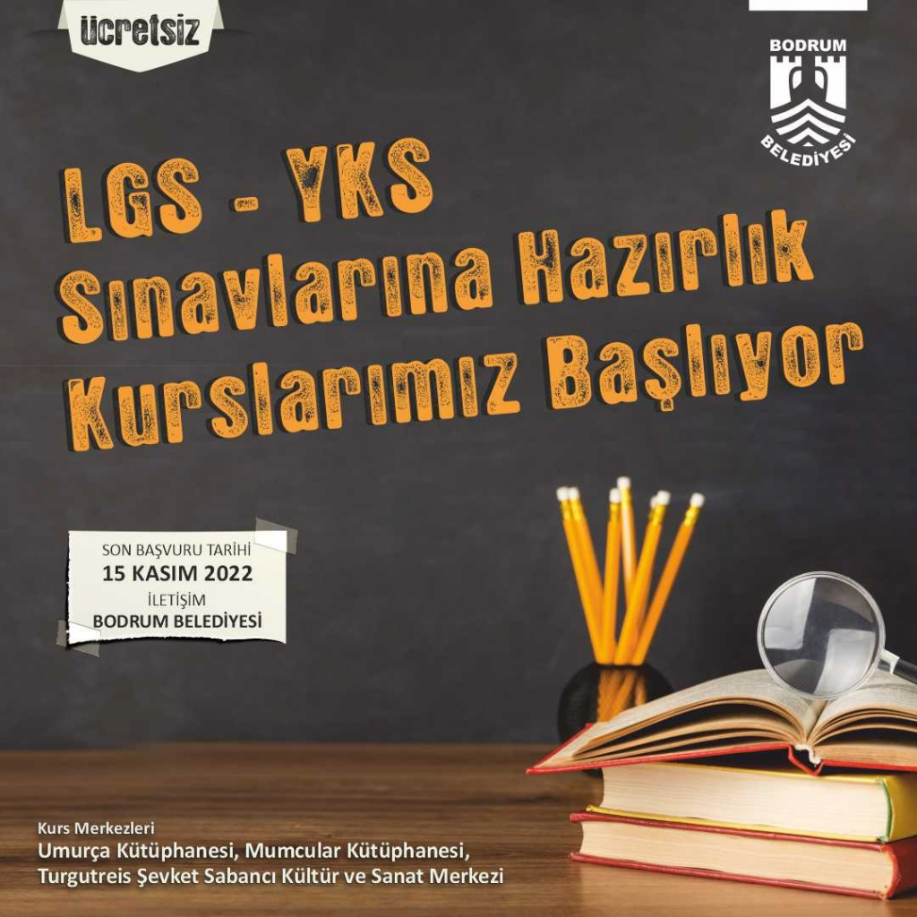 ÖĞRENCİLERE ÜCRETSİZ HAZIRLIK KURSLARI VERDİK