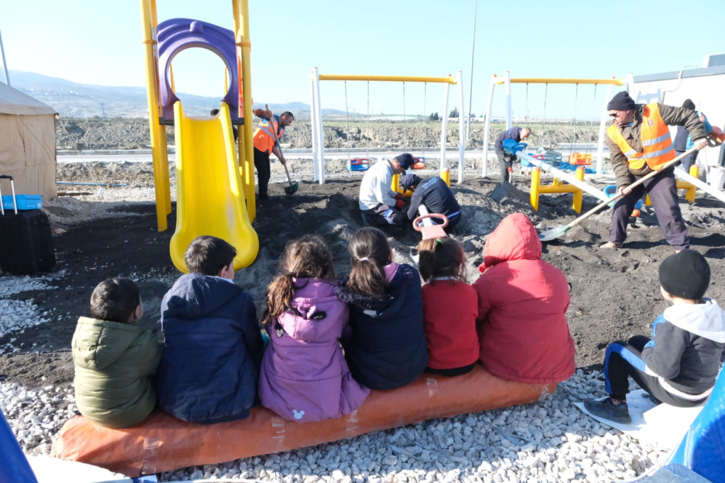 KINDERGARTEN SERVICES FOR CHILDREN AFFECTED BY THE EARTHQUAKE IN THE DISASTER REGION PROVIDED