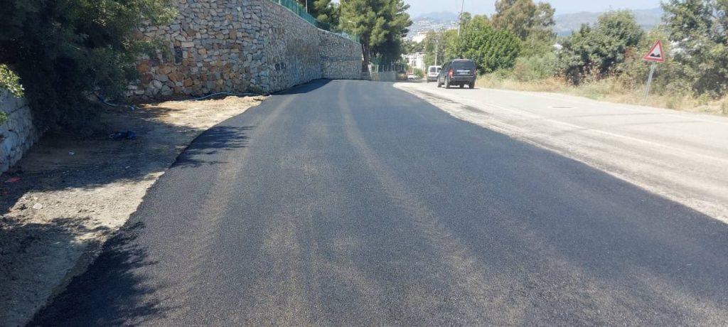 ÇIRKAN CADDESİ ASFALT SERİM ÇALIŞMALARI TAMAMLANDI