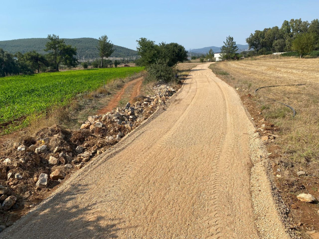 SAZKÖY MAHALLESİ'NDE KADASTRO YOL DÜZENLEME ÇALIŞMALARIMIZ TAMAMLANDI