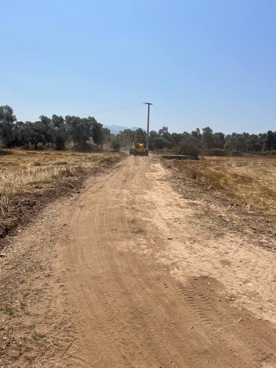 GÖLBAŞI MAHALLESİ UZUNKIR MEVKİİ'NDE KADASTRO YOL DÜZENLEME ÇALIŞMALARIMIZ TAMAMLANDI