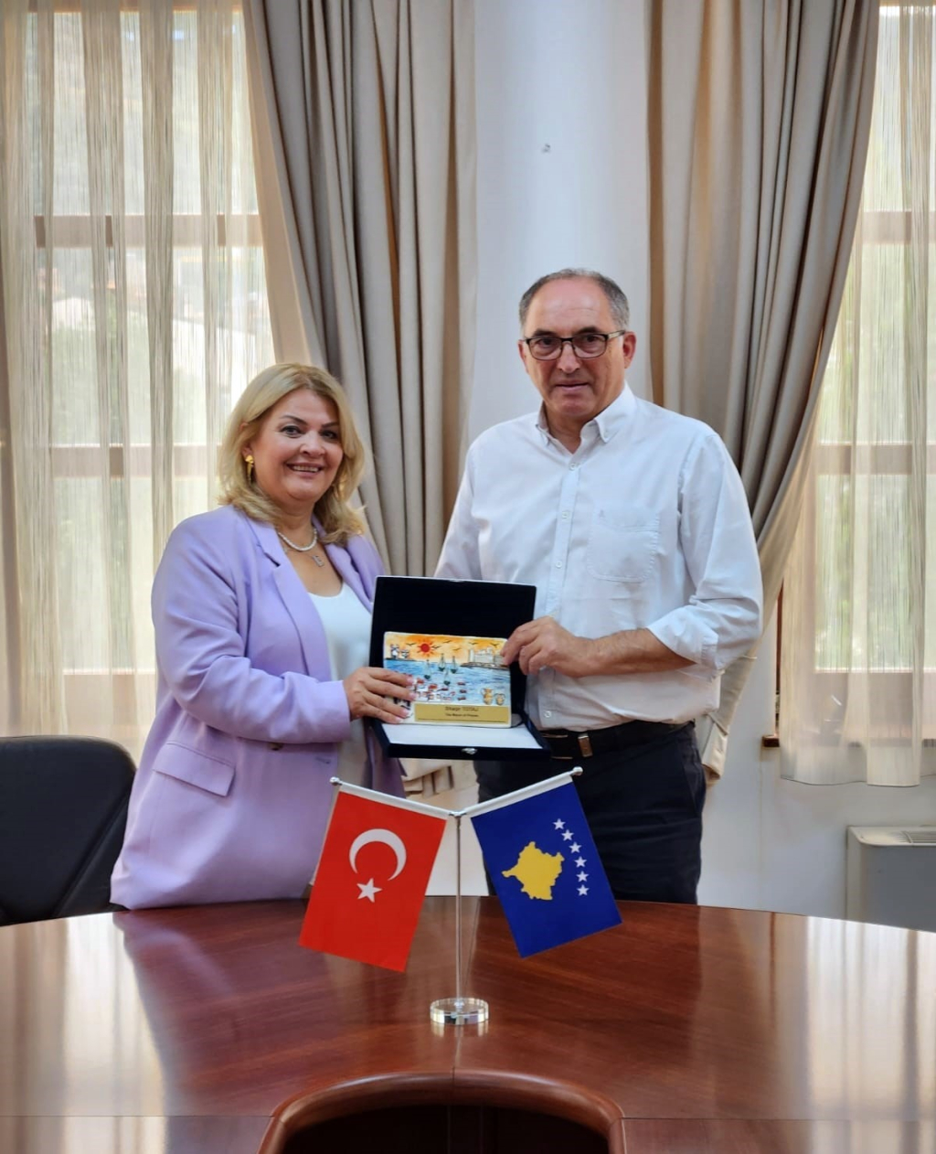 A FORMAL VISIT PAID TO THE SISTER CITY PRIZREN