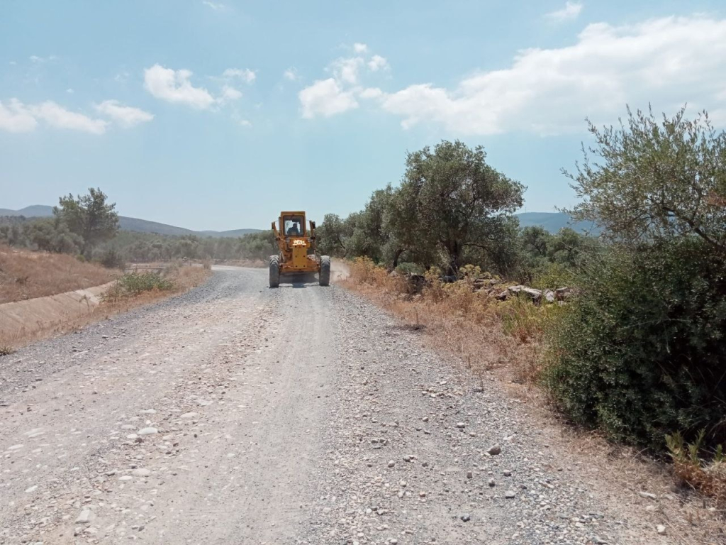 GÖLBAŞI MAHALLESİ, YENİKÖY MAHALLESİ, GÖKPINAR MEVKİİ TOPRAK YOL AÇMA ÇALIŞMALARI TAMAMLANDI