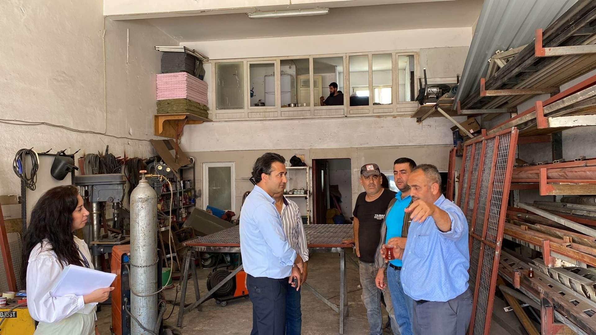 THE FIELD SOLUTIONS TEAM OF BODRUM MUNICIPALITY VISITED YALIKAVAK MERCHANTS