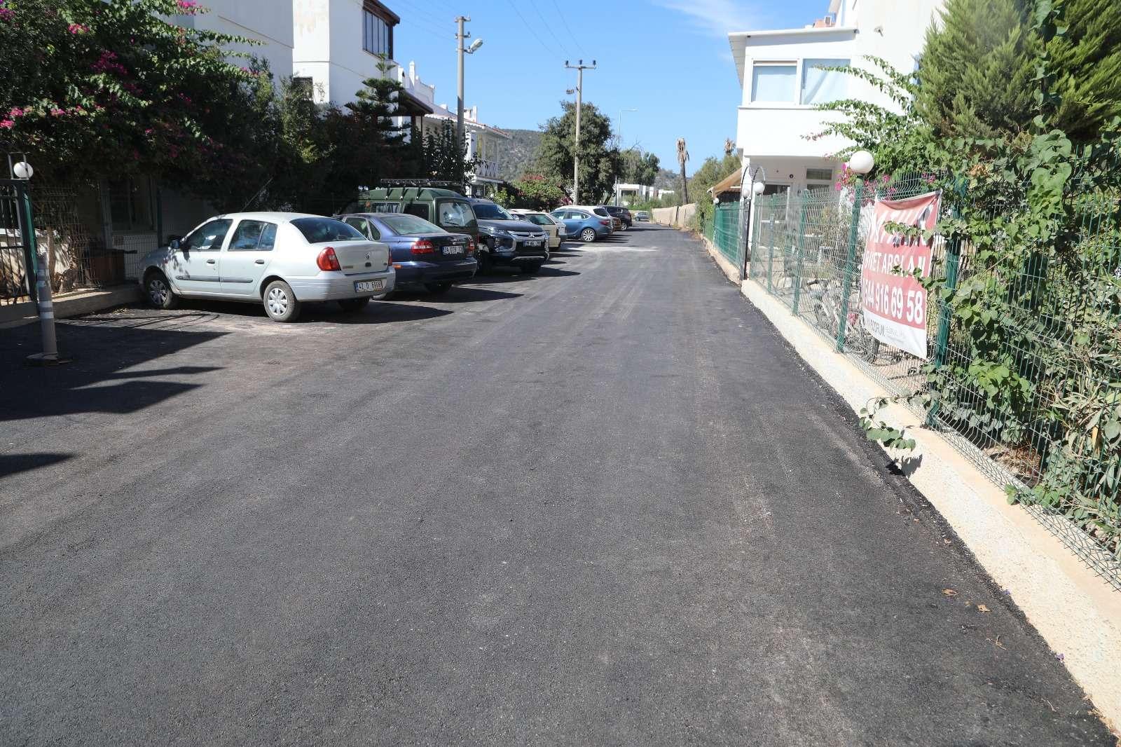TORBA MAHALLESİ DEMİRCİ MUSTAFA SOKAK'TA ASFALT SERİM ÇALIŞMALARIMIZ TAMAMLANDI