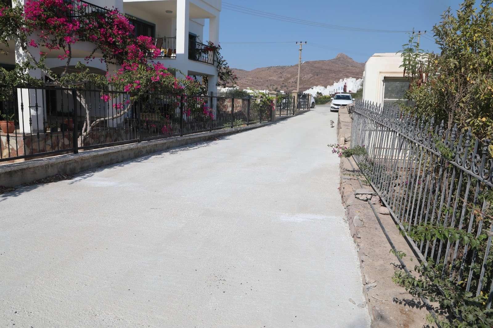 AKYARLAR MAHALLESİ 4339 SOKAK'TA BETON YOL ÇALIŞMALARIMIZ TAMAMLANDI