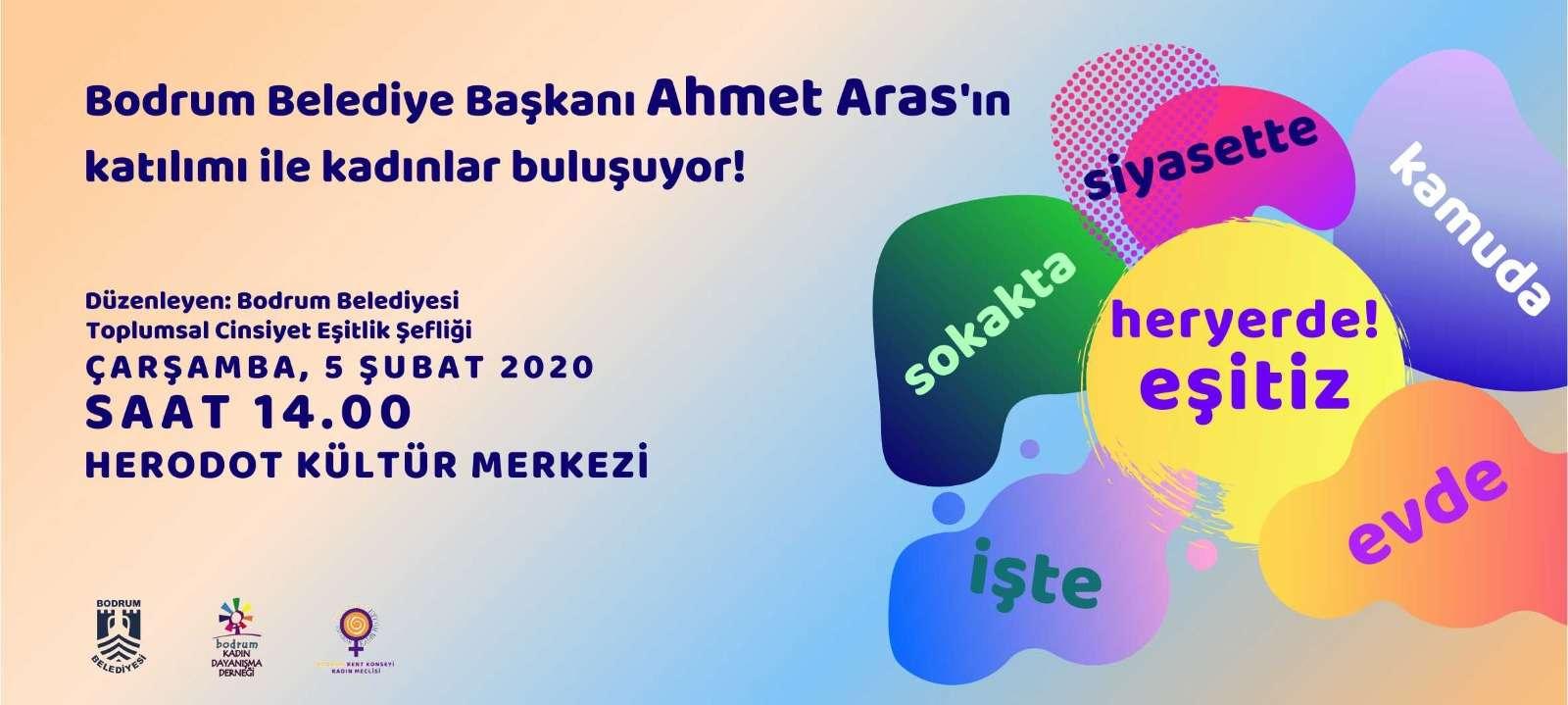 KADINLAR BULUŞUYOR TOPLANTISI DÜZENLEDİK
