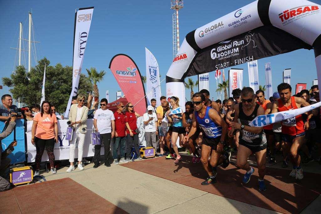 GLOBAL RUN BODRUM'UN 6.SI GERÇEKLEŞTİ.