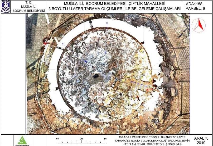 3 BOYUTLU LAZER TARAMA İLE BELGELENDİRME ÇALIŞMALARINI TAMAMLADIK