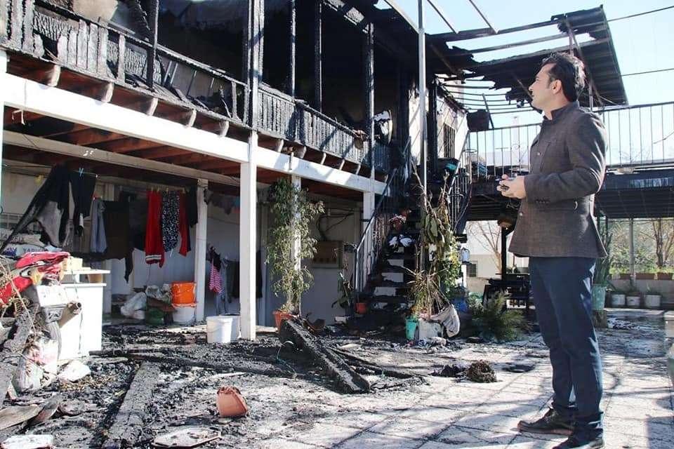 SUPPORTING CITIZENS AFFECTED BY THE FIRE IN CEVATŞAKIR NEIGHBORHOOD