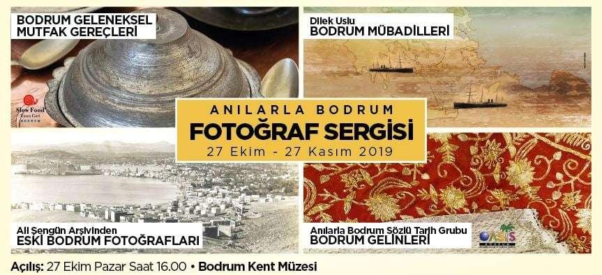 ANILARLA BODRUM FOTOĞRAF SERGİSİ AÇILDI