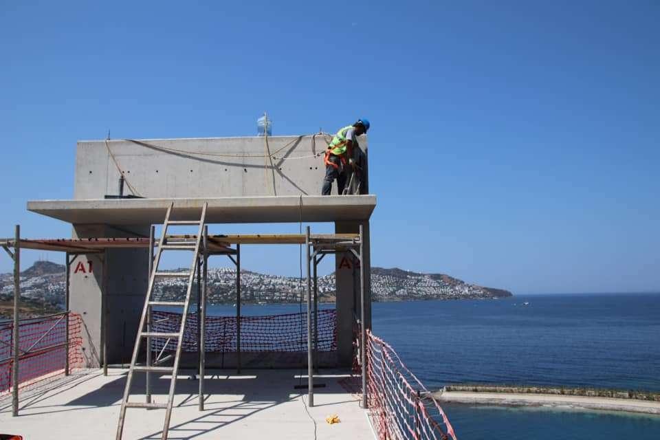 GÜNDOĞAN ÇETİLİ BURNUNDA KAÇAK YAPI YIKIMI GERÇEKLEŞTİRİLDİ