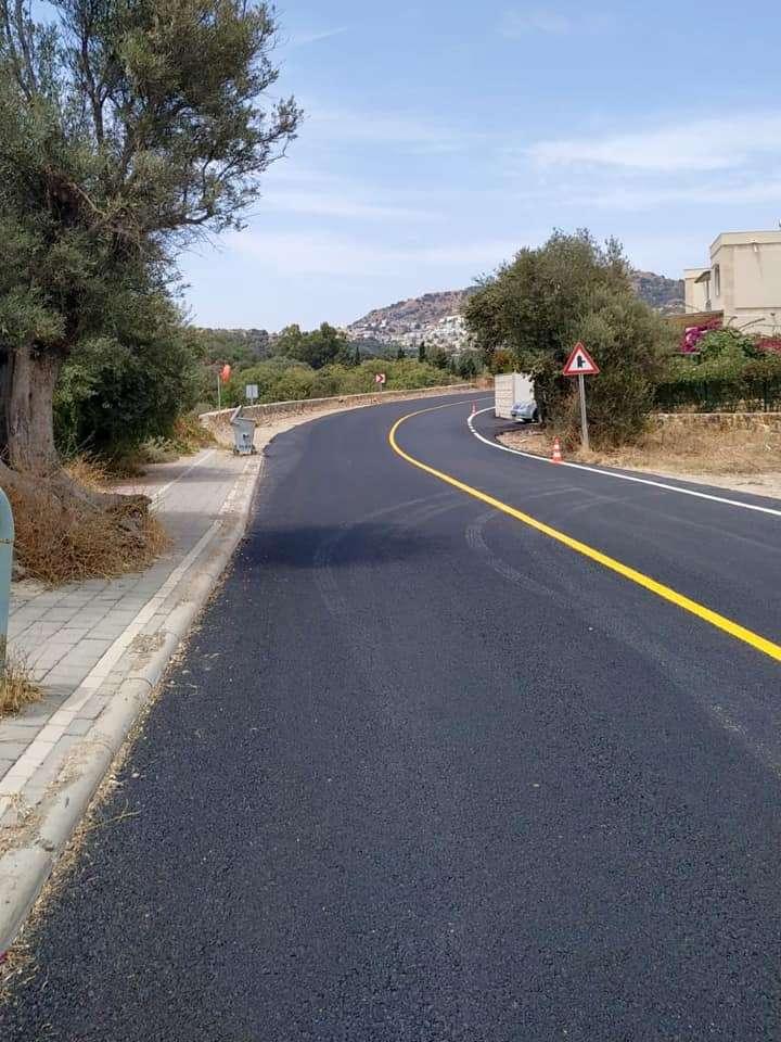 GÜMÜŞLÜK VE KOYUNABABA'DA ASFALT VE YOL ÇİZGİSİ ÇALIŞMASI YAPILDI