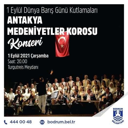 ANTAKYA MEDENİYETLER KOROSU KONSERİ DÜZENLENDİ