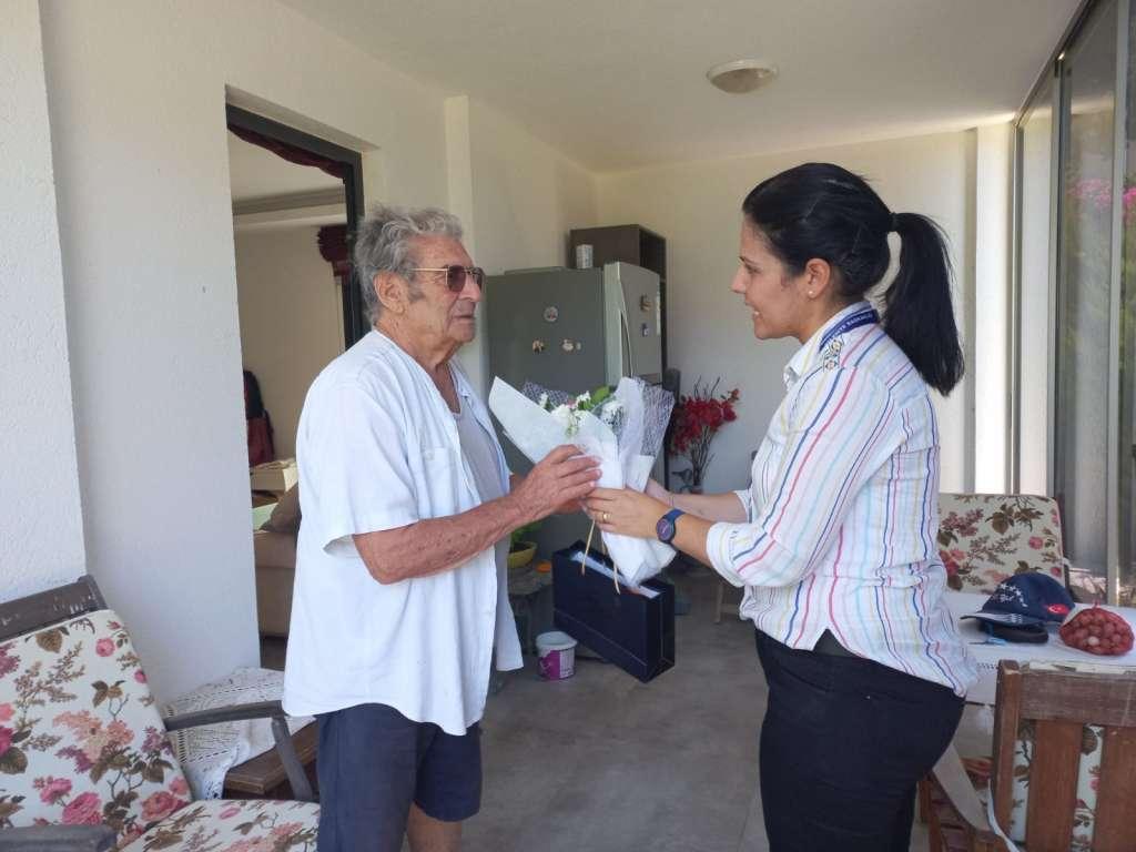 VISITS TO MARTYR FAMILIES &VETERANS
