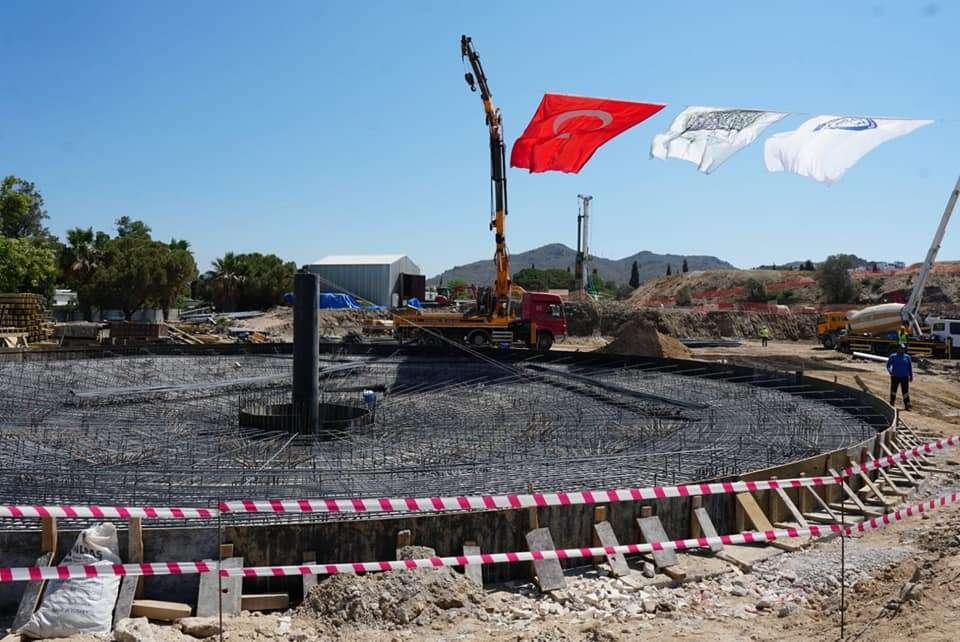 TURGUTREİS İLERİ BİYOLOJİK ARITMA TESİSİ TEMEL ATMA TÖRENİ GERÇEKLEŞTİ