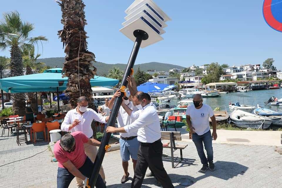 GÜVERCİN YUVALARI YERLEŞTİRDİK