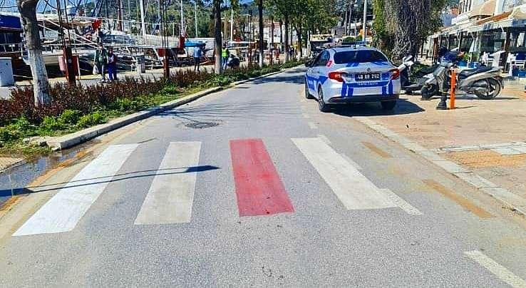 YAYALAR KIRMIZI ÇİZGİMİZ KAMPANYASI KAPSAMINDA ÇALIŞMALAR YAPILDI