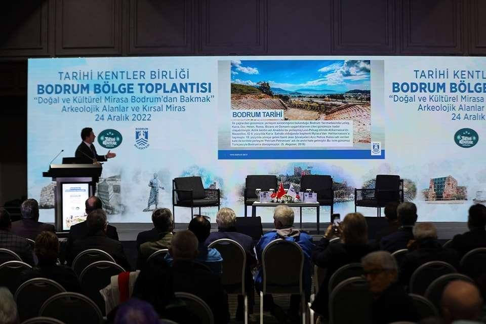 TARİHİ KENTLER BİRLİĞİ TOPLANTISI BODRUM'DA GERÇEKLEŞTİ