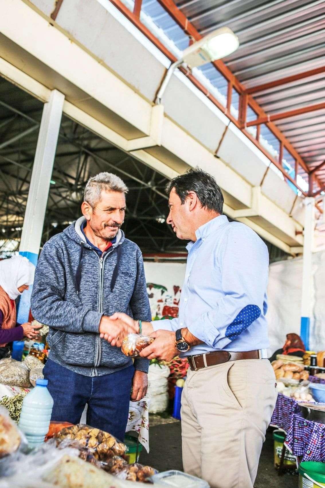 MEETING WITH SHOPKEEPERS & CITIZENS IN BODRUM CENTRAL MARKET WITHIN THE -WE COME TO YOU- PROJECT